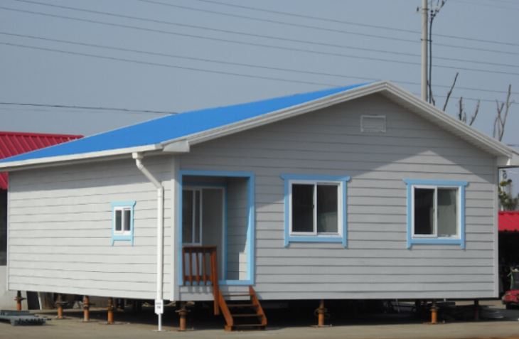 Præfabrikeret bevægeligt hus i stål