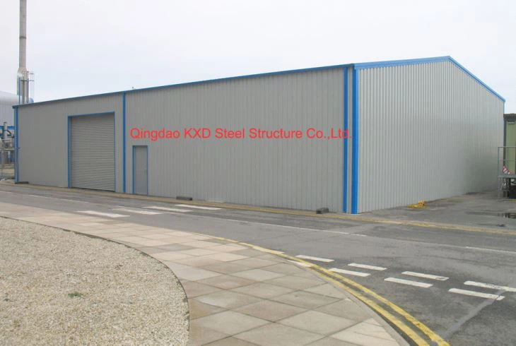 Industriel let stålkonstruktion skurbygning